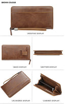 Luxury Zipper Wallet (Card Holder With Phone Pocket)