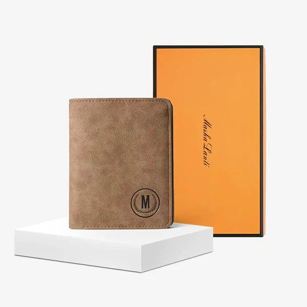 Short Leather Wallet (Buy 1 Get 1 Free)